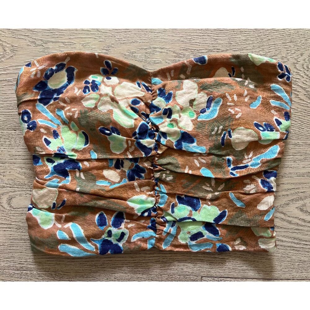 Aritzie Wilfred Floral Tube Top